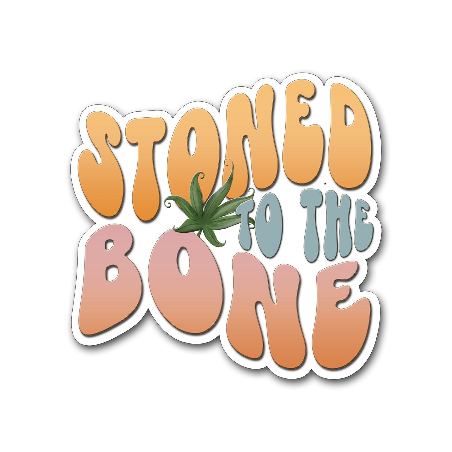 Funny Weed Sticker, Cool Cannabis Decal, Stoner Sticker, Pot Leaf Decal, Sarcastic Marijuana Quote, 420 Sticker, Bulk Stickers for Resale