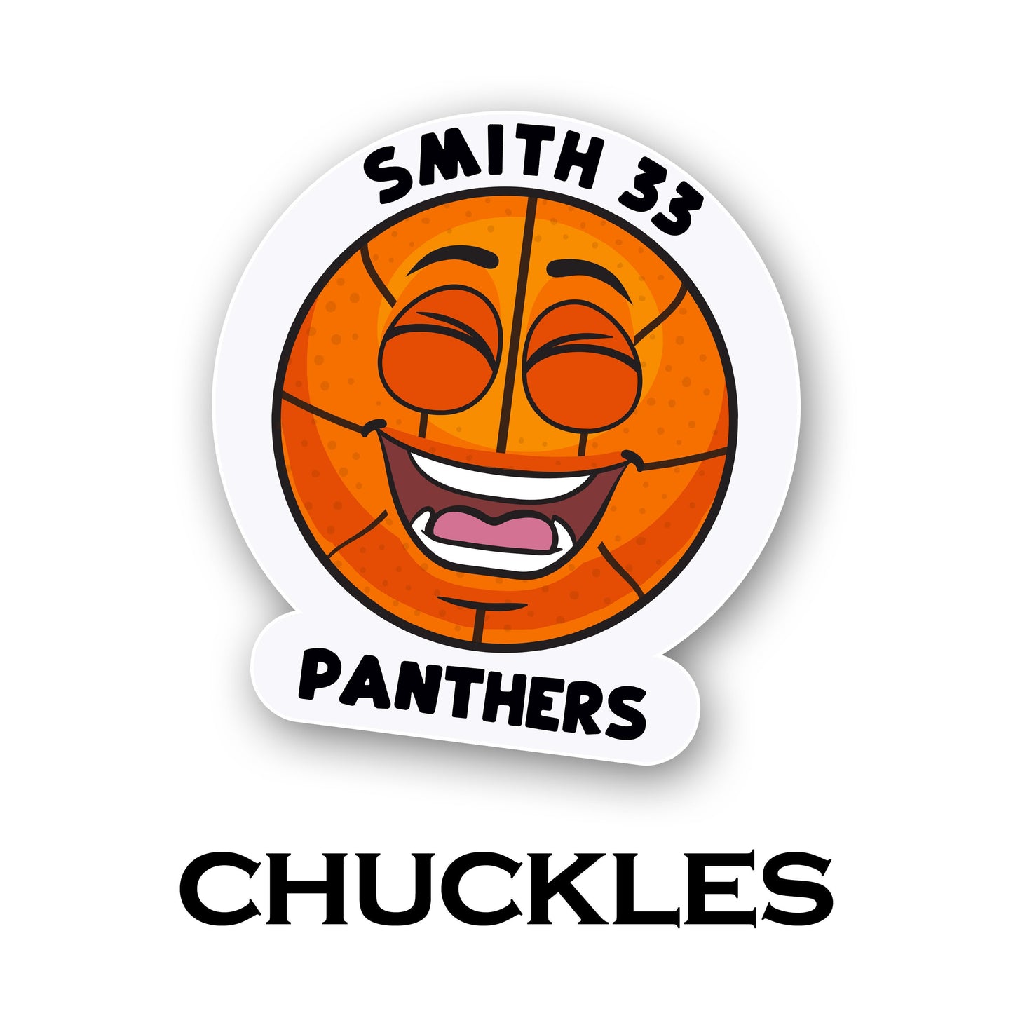 Cute Basketball Team Stickers, Personalized Sports Waterproof Decal, Funny Custom BBall Name Labels, Cool Game Day Jersey Number Stickers