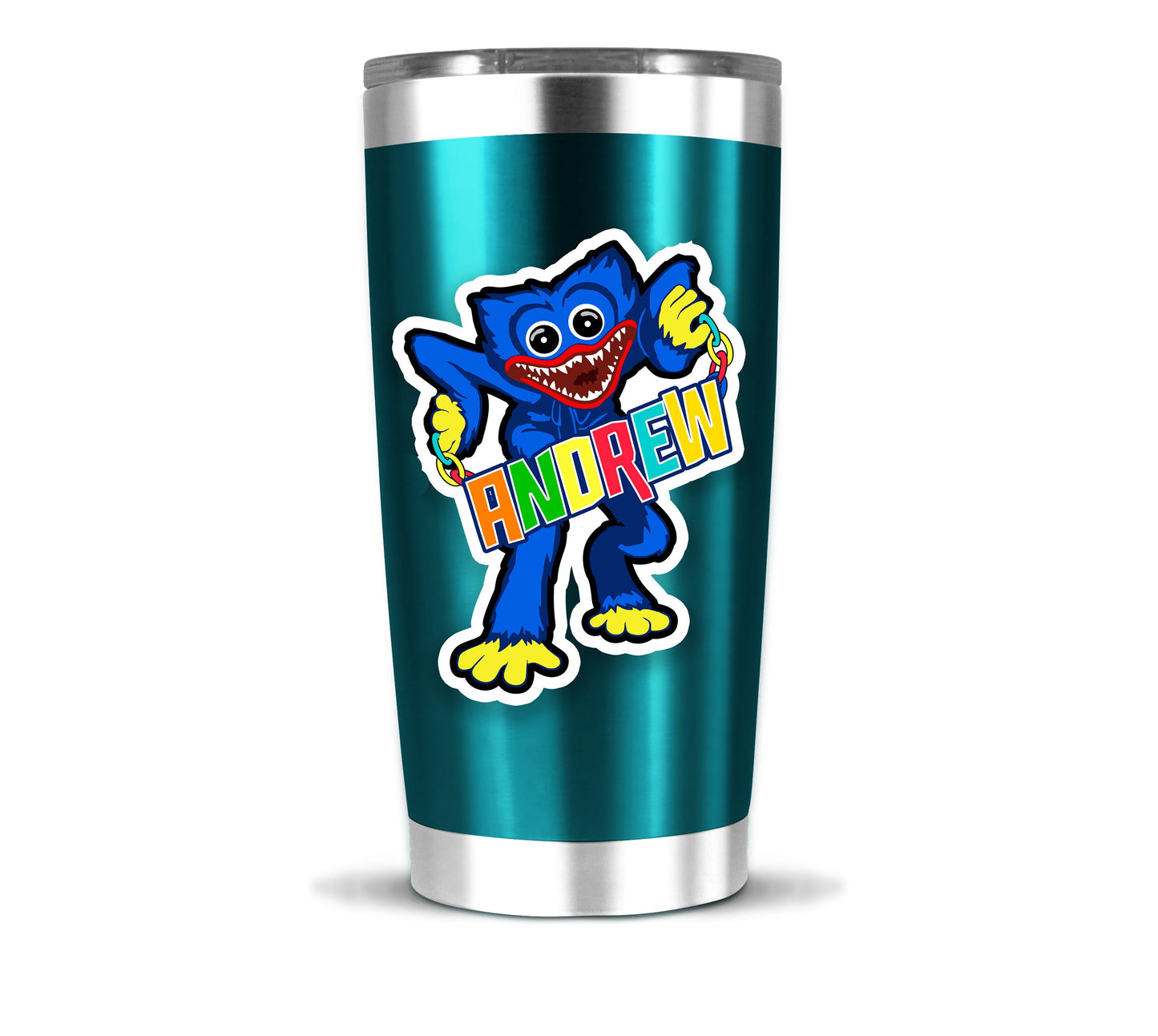 Boy Gamer Name Sticker - Custom Waterproof Vinyl Decals for Tumblers, Laptops, Water Bottles, Kids, School, Craft Projects"